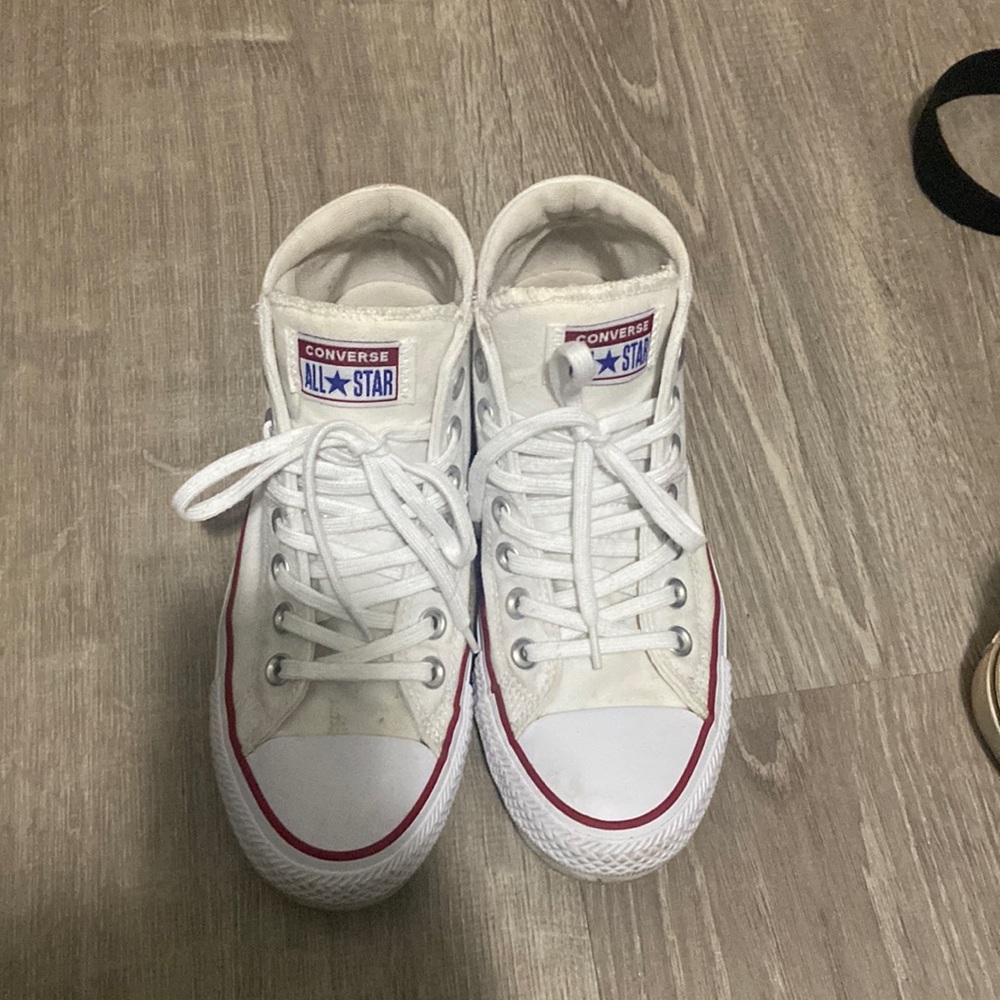 White high top converse